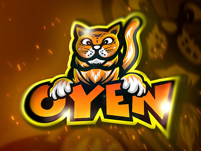 Logo for OYEN team. branding debut debuts design esport esportlogo illustration logo mascot mascotlogo