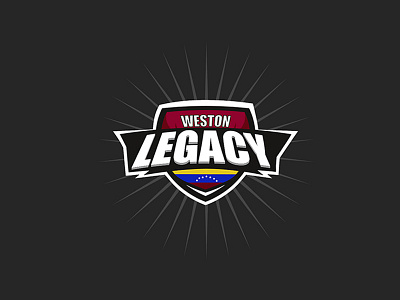 Weston Legacy Paintball Team Logo branding logos nxl paintball sports team