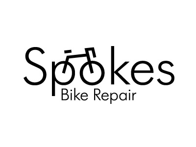 Spokes - Bicycle Shop Logo art bicycle logo logodesign logodesigner wordmark