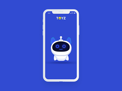 Toys shop iOS app for kids animation app apple child designspot interaction ios ios app kid microanimation mobile motion onboarding online shop phone robot tooltip toys voice design voice interface