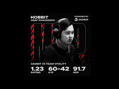 GAMBIT HOBBIT STATS design graphic design