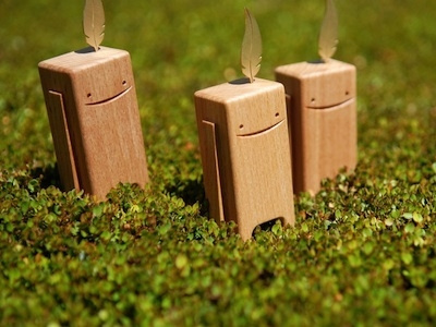 BEECHBLOCKS - 4" Wood Toy Series art brass design toys wood