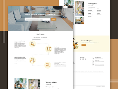 Interior design idea sharing platform