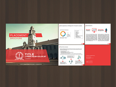 Brochure Design adobe book brochure flat indesign print