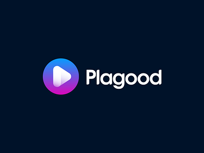 Plagood Logo app application ios app music music app music icon music logo music wordmark