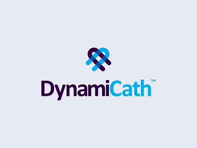 Dynamicath catheter dynamic dynamicath health health and beauty health industry health logo icon iconic logo logo design logolounge
