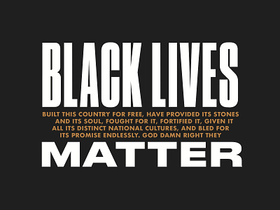 Black Lives Matter black lives matter blm george floyd poster typography