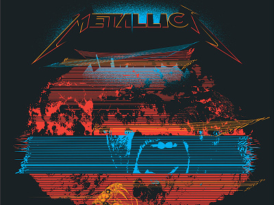 Metallica Poster - Philadelphia 2017