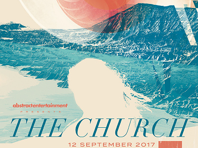 The Church - Gigposter - Sacramento 2017 gigposter gigposters poster posters sacramento the church