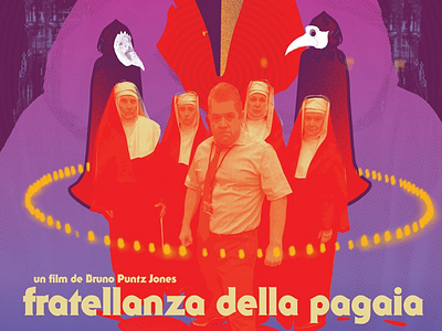 Patton Oswalt in Fratanzella Della Pagaia 70s dribbble giallo horror films movie posters patton oswalt