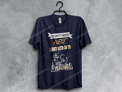 Fishing T-Shirt Design