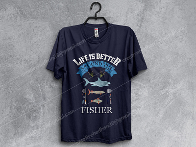 Fishing T-Shirt Design amazon t shirts design custom t shirt design design etsy shop fish fishing illustrator pinterest t shirt designer teespring tranding tshirt art typography