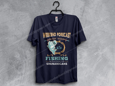 Fishing T-Shirt Design