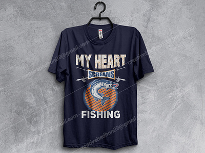 Fishing T-Shirt Design