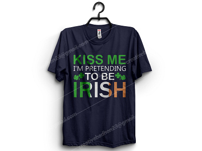 kiss me im pretending to be irish amazon t shirts design custom t shirt design design etsy shop illustration irish pinterest t shirt designer tranding tshirt art
