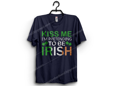 kiss me im pretending to be irish