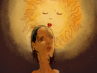 Sunkissed autodesk sketchbook digital illustration illustration