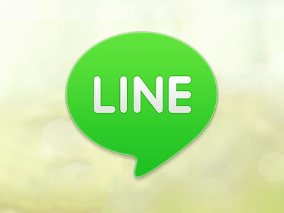 NAVER LINE icon for OS X Yosemite icon os x yosemite