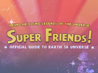 Cosmic Legends of the Universe dc comics logo superfriends