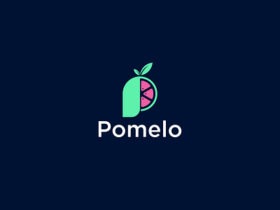 Pomelu abstractlogo logo logocombination logocreative orangelogo simple