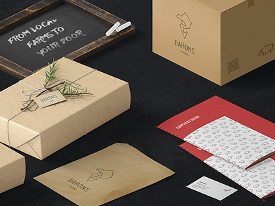 Barons Ethical Meat // Branding