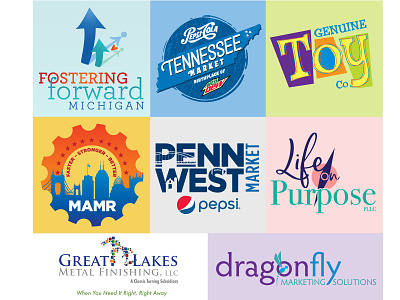Various logo designs branding illustrator logo logo design