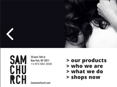 Contest project for Samchurch design ui ux web web template website