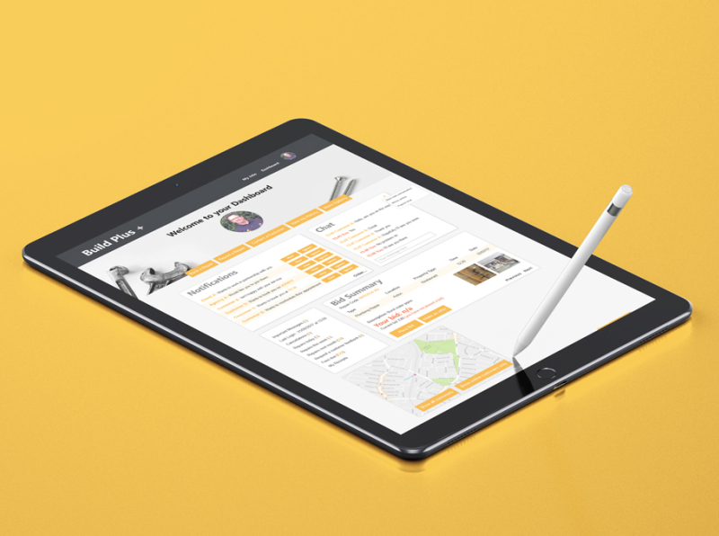 UI Design for BuildPlus+ by Lucelia Nechaeva on Dribbble