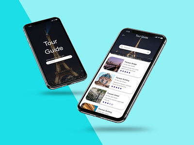Tourism app (experimental design)