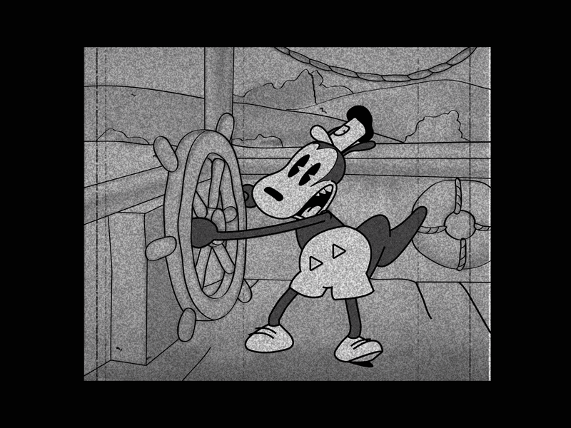 Goodbye Modern Life 90s 90s kid classic cartoons design disney gif illustration illustration art illustrator ilustracion lud0 lud089 mashup mashup illustration mickey mouse otown rockos modern life steam boat willie vintage wallaby