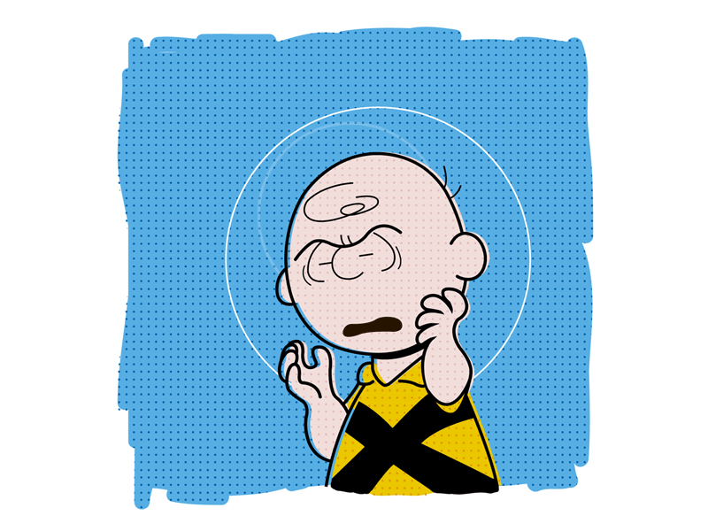 Charlie X charles francis xavier charles xavier charlie brown charlie x design digital art frame by frame animation gif illustration illustration art illustrator ilustracion lud0 lud089 mashup peanuts pop culture professor x snoopy x men