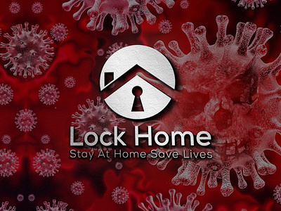 Coronavirus Lock Home Logo app branding business coronavirus design home house icon illustration lock logo logodesigner professional realestate typography ui unique ux vector vectors