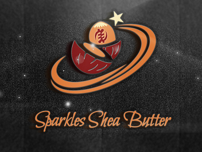 Sparkles Shea Butter Logo app branding business design designs entrepreneur icon illustration logo logodesigner minimalist professional professional logo shear spark star stunning unique vector