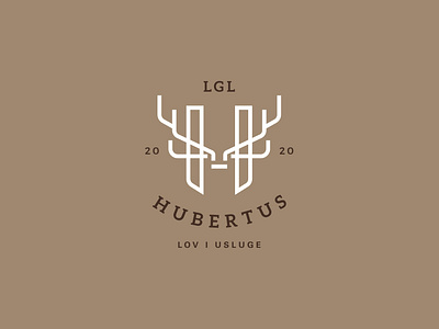 Logo for a hunting agency