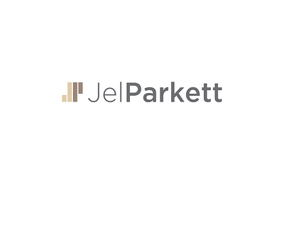 Logo for JelParkett branding design flat graphic design logo rebranding