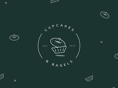 Logo for Cupcakes & Bagels