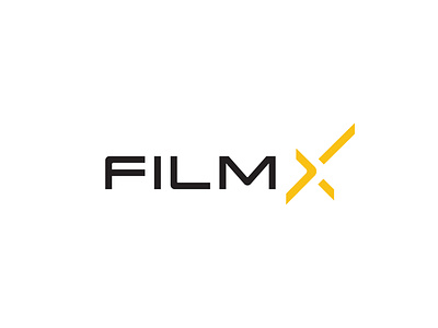 Logo for FilmX branding design flat graphic design logo logo design visual identity