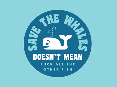 Save The Whales badge badge design black lives matter blm equality flat design justice logo retro sticker whale