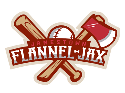 Jamestown Flanneljax Baseball baseball flannel logo sports