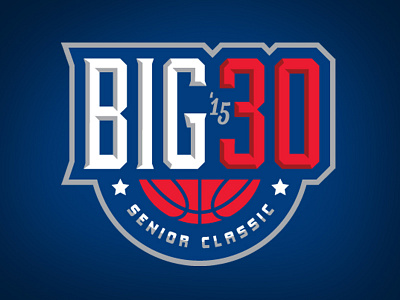 Big 30 Senior Classic basketball big 30 olean sports logo