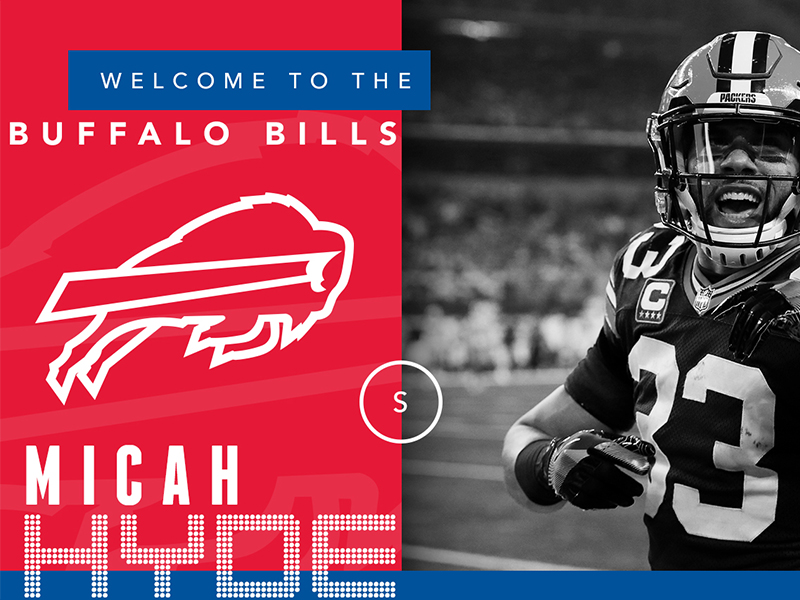 Buffalo Bills Free Agency by Danielle Podeszek on Dribbble