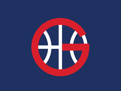 Zags basketball college basketball gonzaga icon design sports sports design thick lines zags