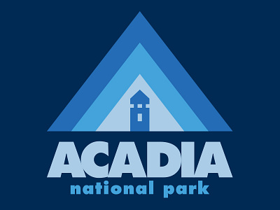 Acadia National Park acadia camping hiking maine national parks nature outdoors parks retro simple simple parks trees