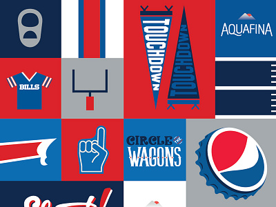 Buffalo Bills designs, themes, templates and downloadable graphic elements  on Dribbble