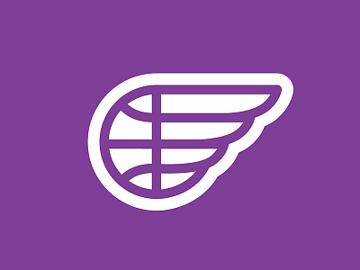 Coudersport Falcons Basketball apparel design badge basketball coudersport falcons coudy falcons falcon falcons patch sports apparel sports design thick lines wing