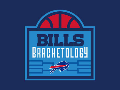 Bills Bracketology basketball bracket buffalo buffalo bills college basketball football logo nfl sports design sports logo thick lines