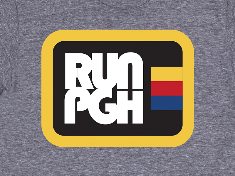 RUN PGH Marathon Apparel by Danielle Podeszek on Dribbble