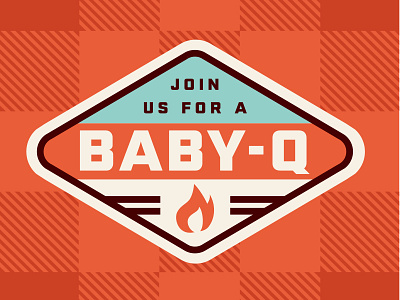 Baby Q - Baby Shower Invite