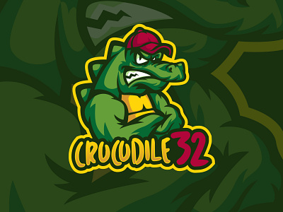 Crocodile32 Esports logo branding design esportlogo esports esports mascot esportslogo gamers graphic design illustration logo mascot character