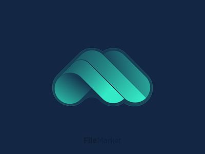 File Market design logo
